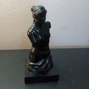 EXQUISITE NEW Austin Sculpture Black 7.5" Venus De Milo Figurine From Mexico